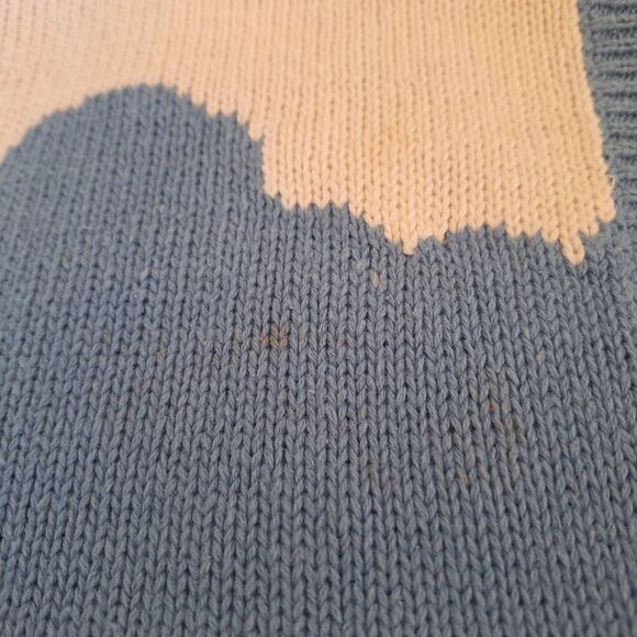 Vintage Preppy Coastal Nautical Embroidered Cotton Blend Sweater Vest Womens S - Picture 16 of 16